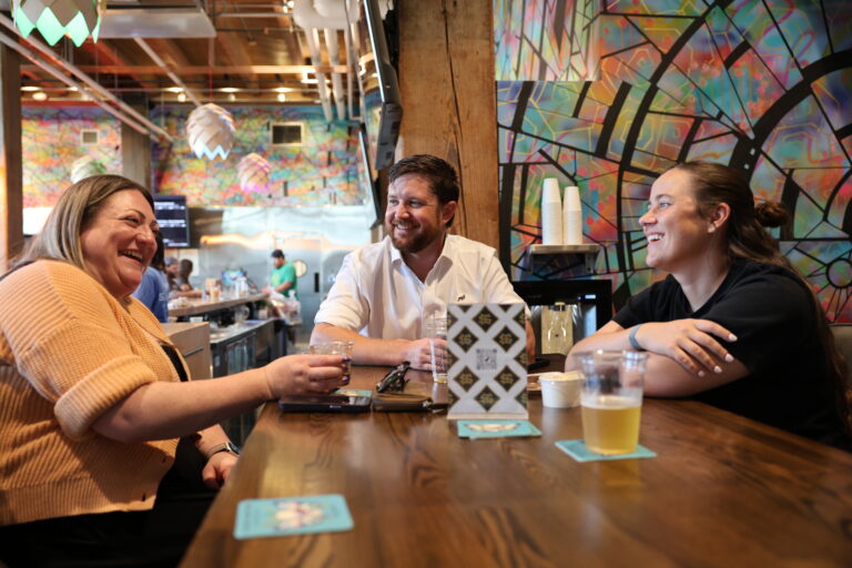 YP Week- Beyond the Uniform at Millwork Commons taken by Madison Kielty (Chamber staff)